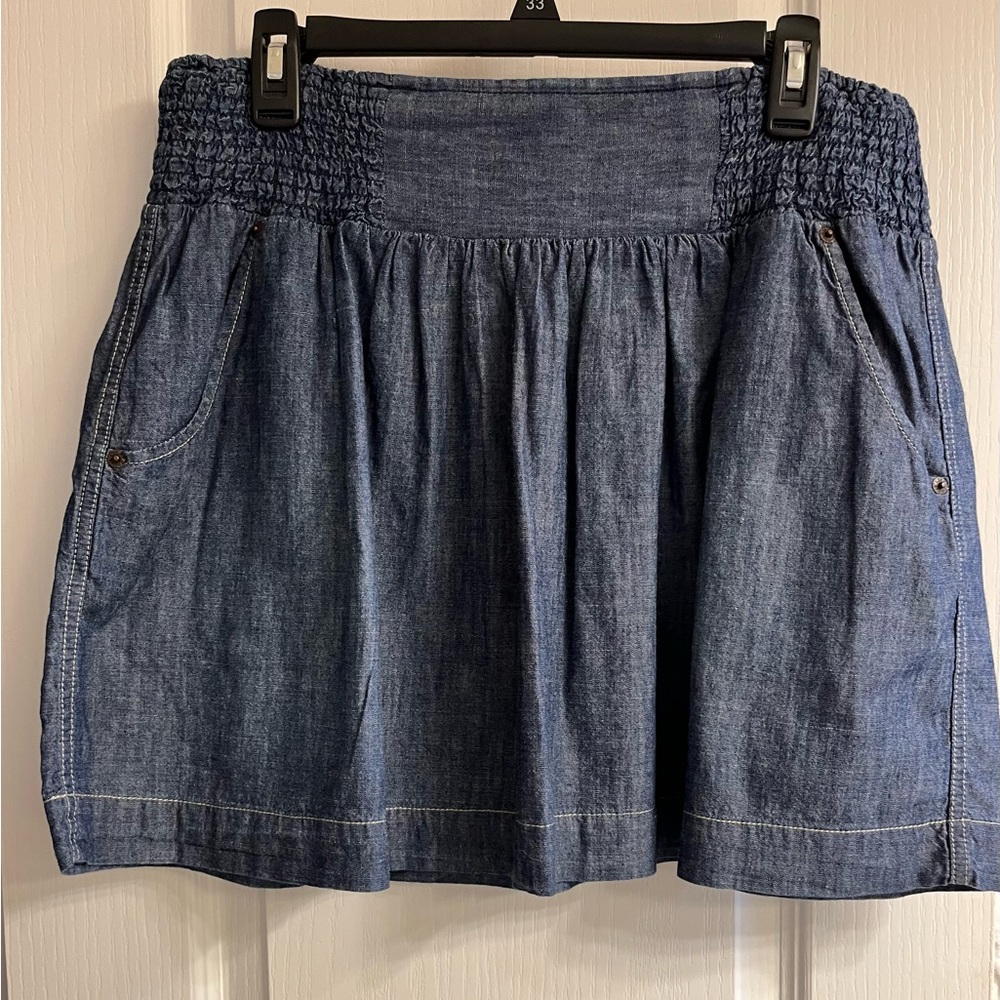 Lucky Brand Indigo Mini Skirt